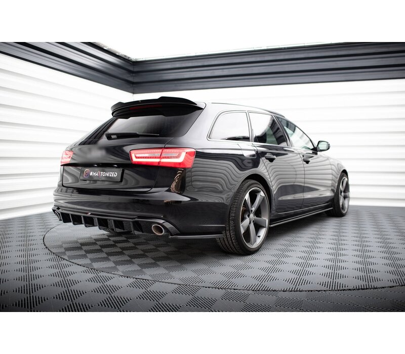 Rear Side Splitters V.3 for Audi A6 C7 Avant