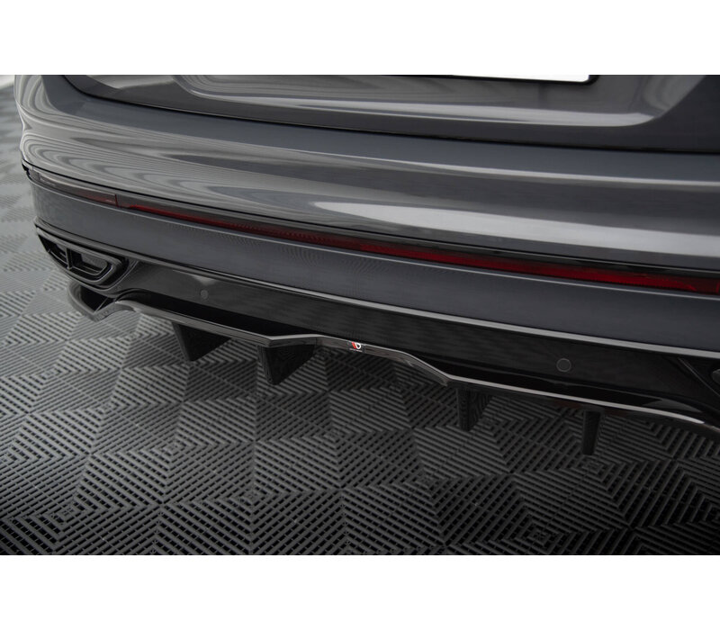 Central Rear Splitter voor Volkswagen Tiguan MK2 Facelift R line