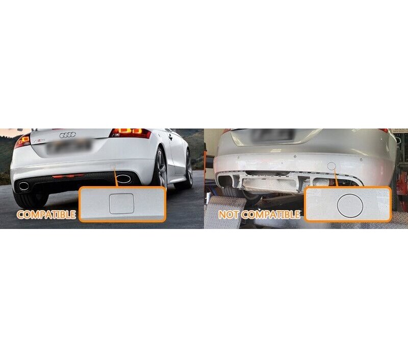 TT RS Look Diffusor für Audi Audi TT 8J S line (2006-2014) MK2