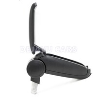 Center armrest console adjustable + storage compartment for Volkswagen Golf 4