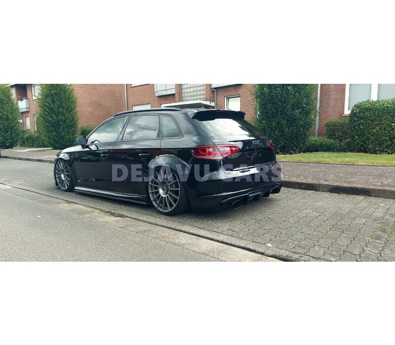 Side skirts Diffuser voor Audi S3 8V / A3 8V S line Sportback