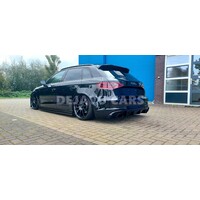 RS3 Look Diffuser voor Audi A3 8V S line & S3