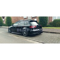 RS Look Auspuff Endrohre 152mm x 95mm für Audi