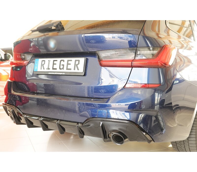 Aggressive Diffuser for BMW  3 Series G20 / G21 with M Package