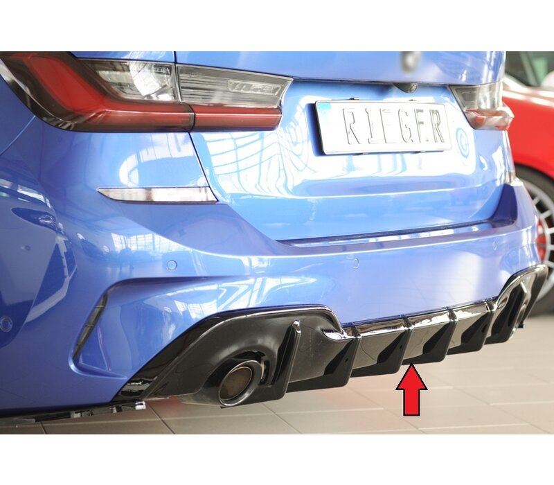 Aggressive Diffuser voor BMW 3 Serie G20 / G21 met M Pakket