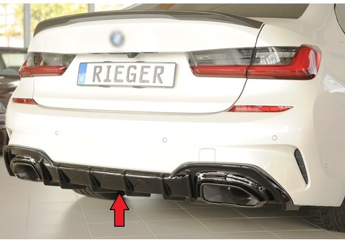 Rieger Tuning Aggressive Diffuser for BMW  3 Series G20 / G21 with M Package (M340i / M340d)