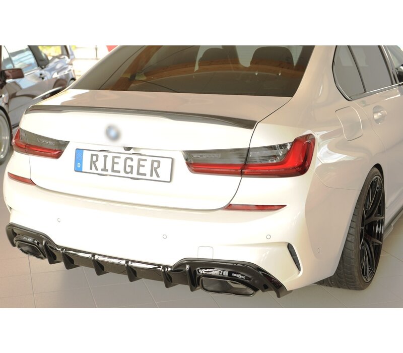 Aggressive Diffuser voor BMW 3 Serie G20 / G21 met M Pakket (M340i / M340d)