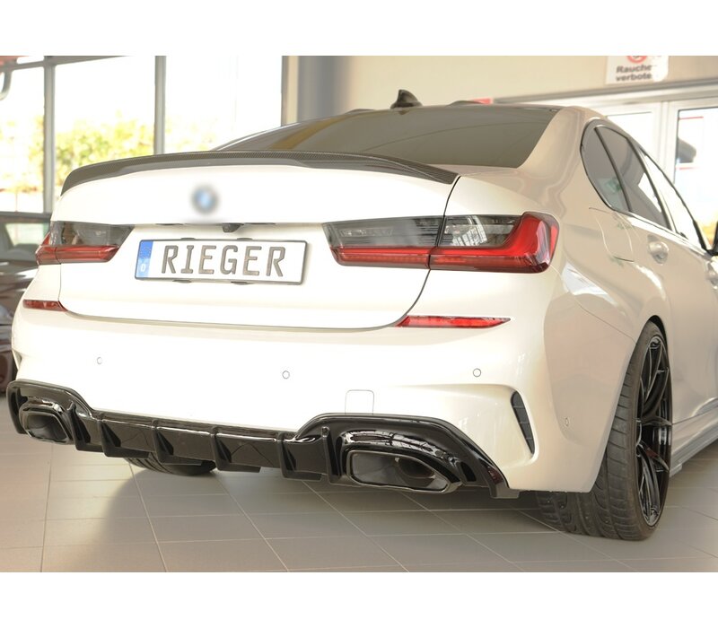 Aggressive Diffuser voor BMW 3 Serie G20 / G21 met M Pakket (M340i / M340d)