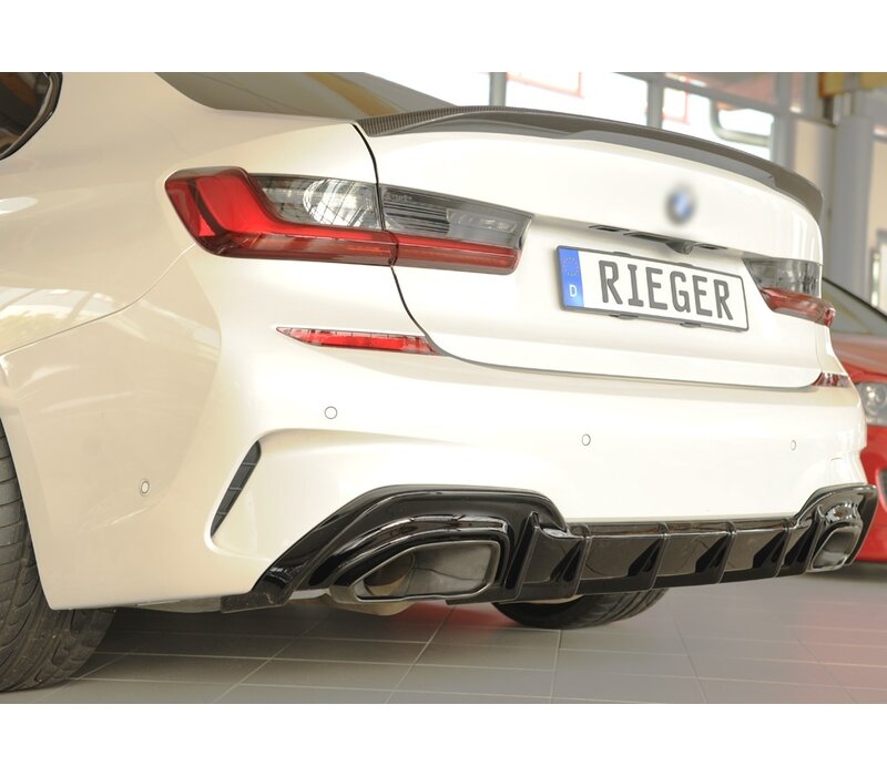 Aggressive Diffuser for BMW  3 Series G20 / G21 with M Package (M340i / M340d)