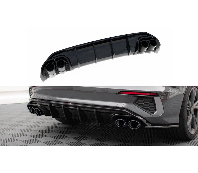 Aggressive Diffuser for Audi A3 8Y S line Limousine