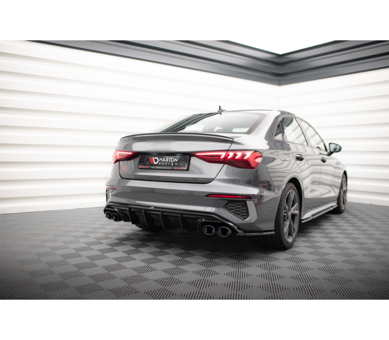 Aggressive Diffusor für Audi A3 8Y S line Limousine