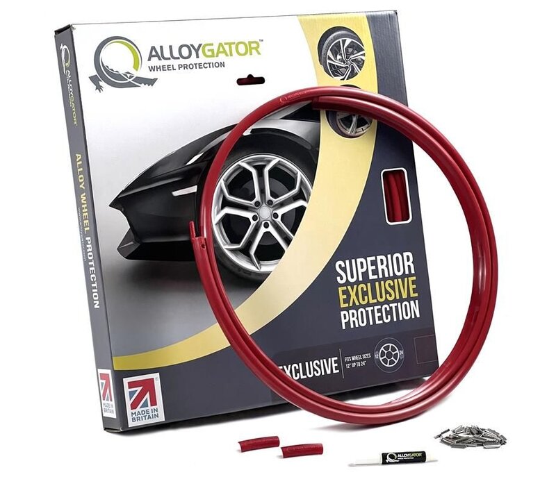 SATZ VON 4 ALLOYGATORS (Felgenkantenschutz)