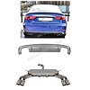 OEM Line ® S3 Look Diffuser + Exhaust system for Audi A3 8V S line