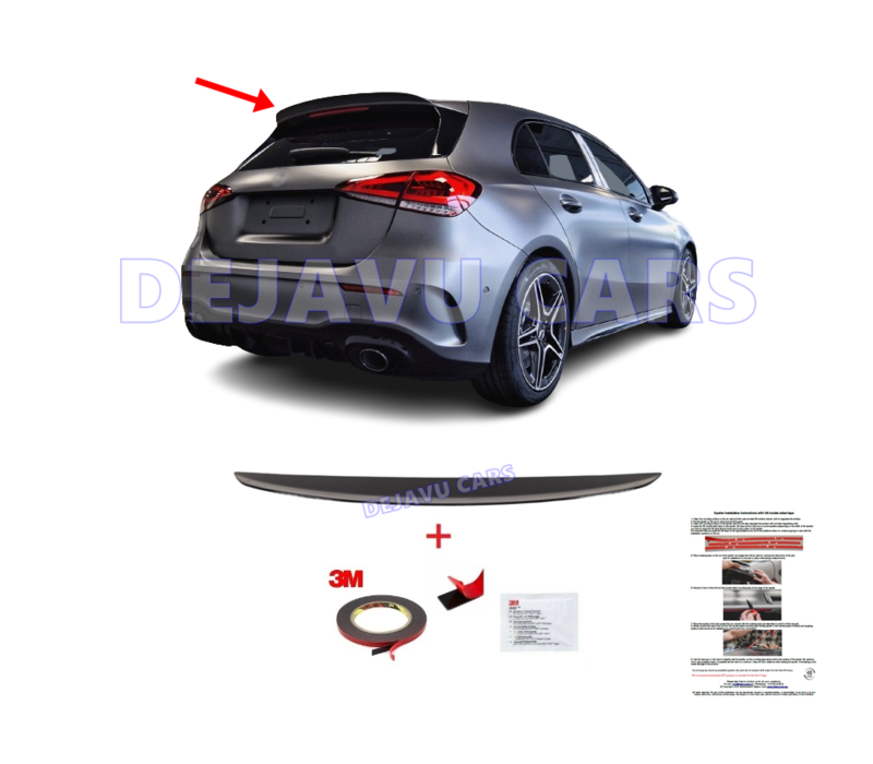 A35 AMG Look Roof spoiler for Mercedes Benz A-Class W177 Hatchback