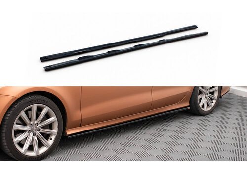 Maxton Design Side skirts Diffuser voor Audi A7 4G