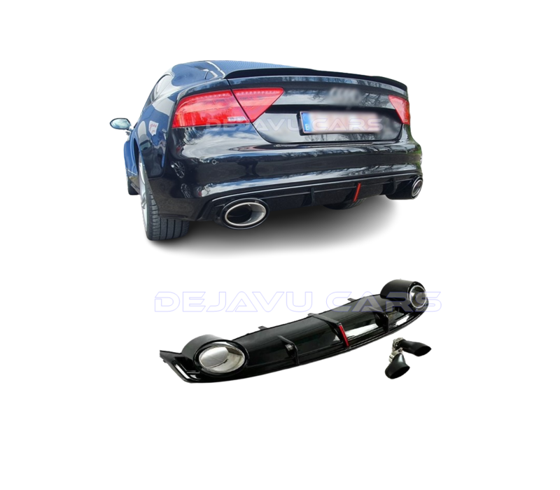 RS7 Look Diffuser voor Audi A7 4G Sportback S line / S7