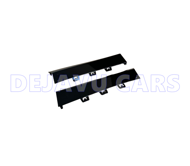 Links + Rechts Diffusor Seitenabdeckungen Glänzend schwarz für Mercedes Benz E Klasse W213 E63 AMG / E53 AMG