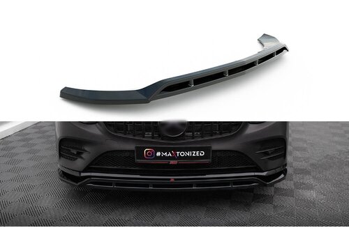 Maxton Design Front splitter for Mercedes Benz GLC Class X253 SUV / C253 Coupe AMG Line / GLC43 AMG