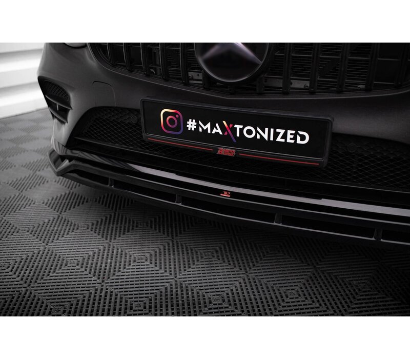 Front splitter for Mercedes Benz GLC Class X253 SUV / C253 Coupe AMG Line / GLC43 AMG