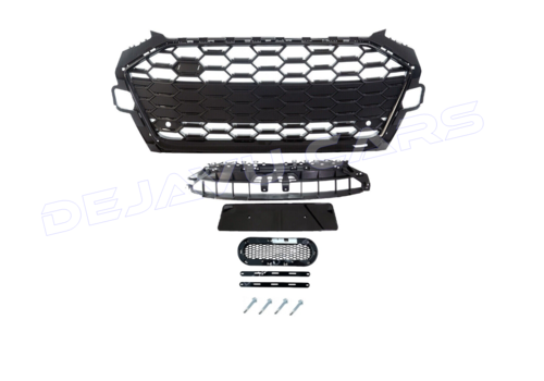 OEM Line ® RS4 Look Kühlergrill für Audi A4 B9.5 Facelift / S line / S4