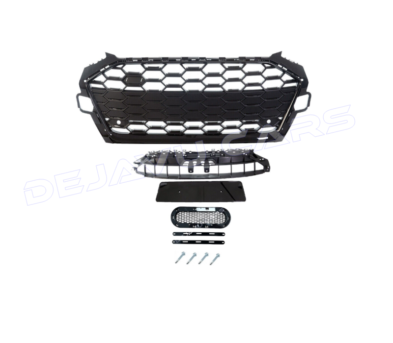 RS4 Look Front Grill voor Audi A4 B9.5 Facelift / S line S4