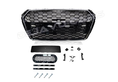 OEM Line ® RS4 Look Kühlergrill für Audi A4 B9 / S line / S4