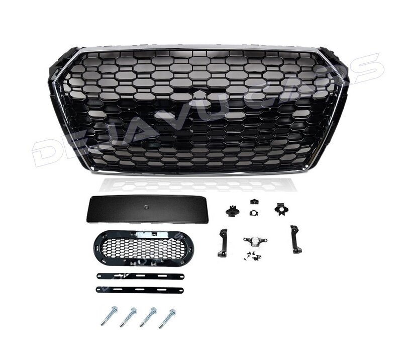RS4 Look Front Grill for Audi A4 B9 / S line / S4
