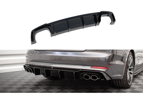 Maxton Design Aggressive Diffuser for Audi A5 B9 S line Sportback / Coupe