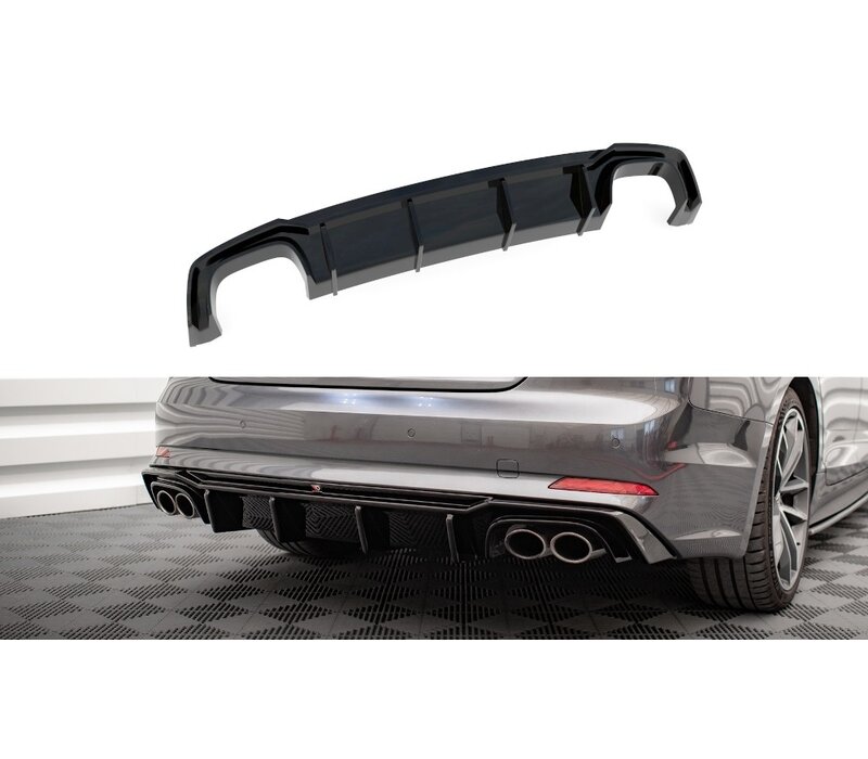 Aggressive Diffusor für Audi A5 B9 S line Sportback / Coupe