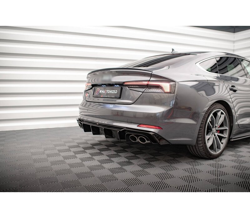 Aggressive Diffusor für Audi A5 B9 S line Sportback / Coupe