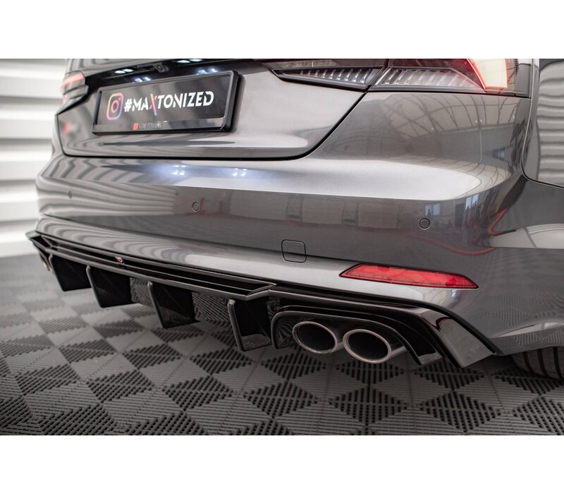 Aggressive Diffusor für Audi A5 B9 S line Sportback / Coupe