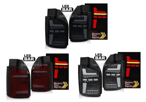 OEM Line ® Dynamisch LED Rückleuchten für Volkswagen Transporter T6.1 (2-Hecktüren)