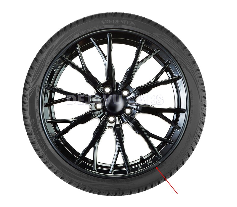 SET OF 4 ALLOYGATORS (Wheel edge protection)