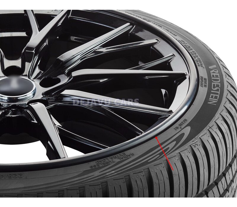 SET OF 4 ALLOYGATORS (Wheel edge protection)