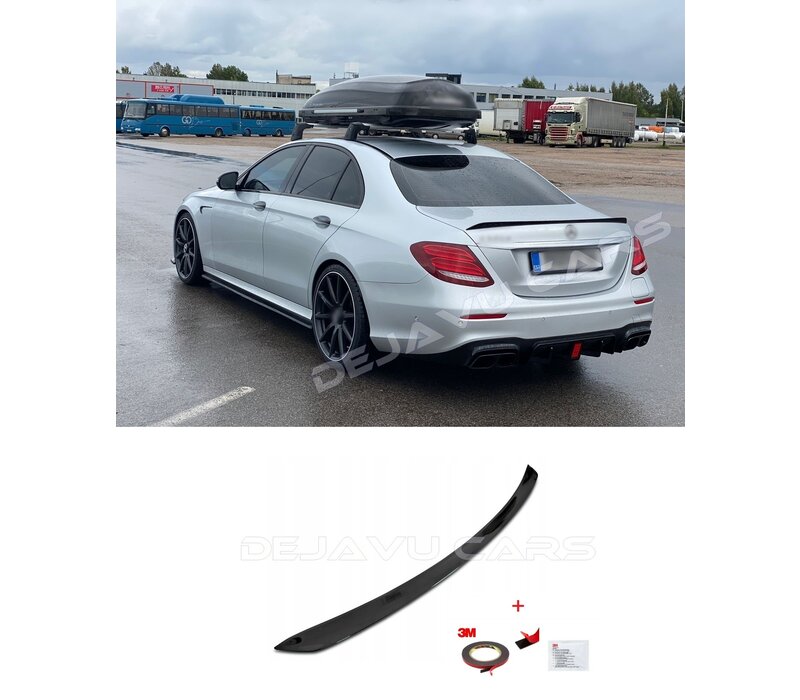 E63S AMG Look Tailgate spoiler for Mercedes Benz E Class W213 Sedan