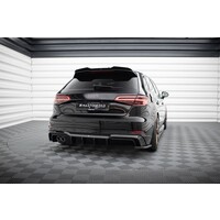 Aggressive Diffusor für Facelift Audi A3 8V S line Sportback / Hatchback