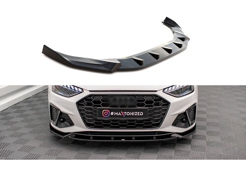 Maxton Design Front splitter V.1 voor Audi A4 B9.5 S line / S4 B9.5 Facelift