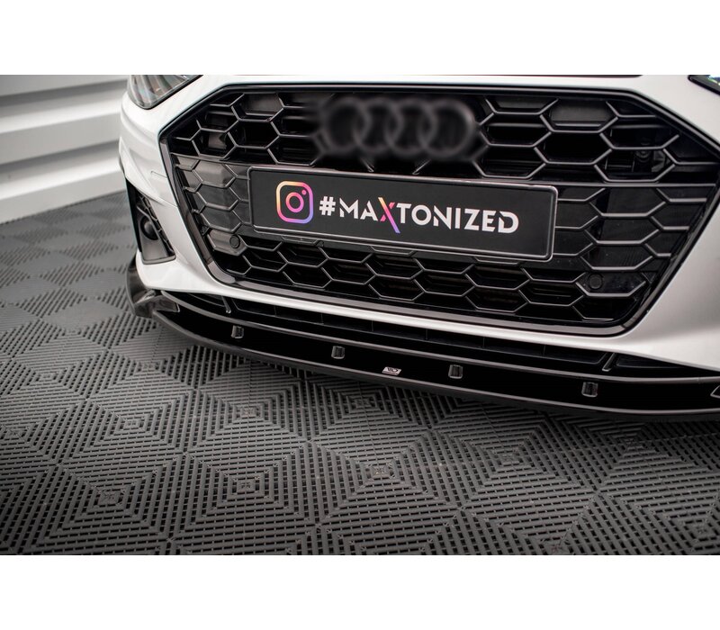 Front splitter V.1 voor Audi A4 B9.5 S line / S4 B9.5 Facelift