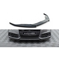 Front splitter V.2 voor Audi A6 C7.5 Facelift S line / S6