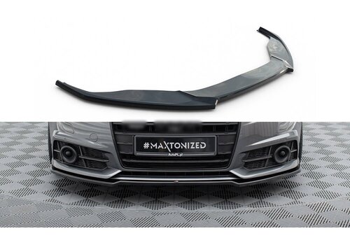 Maxton Design Front splitter V.2 for Audi A6 C7.5 Facelift S line / S6