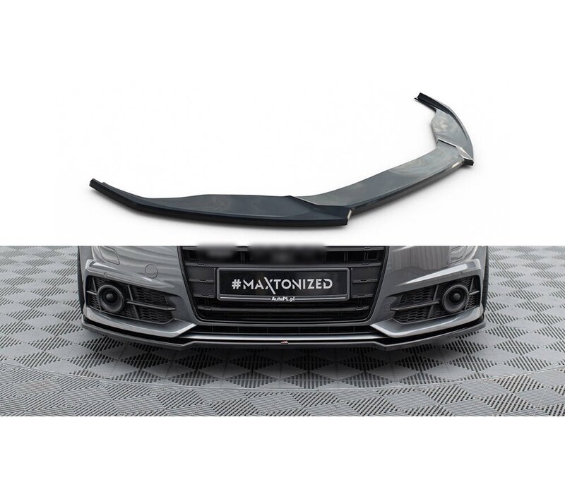 Front splitter V.2 for Audi A6 C7.5 Facelift S line / S6
