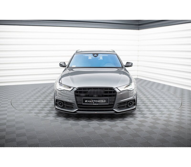 Front splitter V.2 for Audi A6 C7.5 Facelift S line / S6