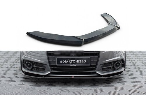 Maxton Design Front splitter V.1 voor Audi A6 C7.5 Facelift S line / S6