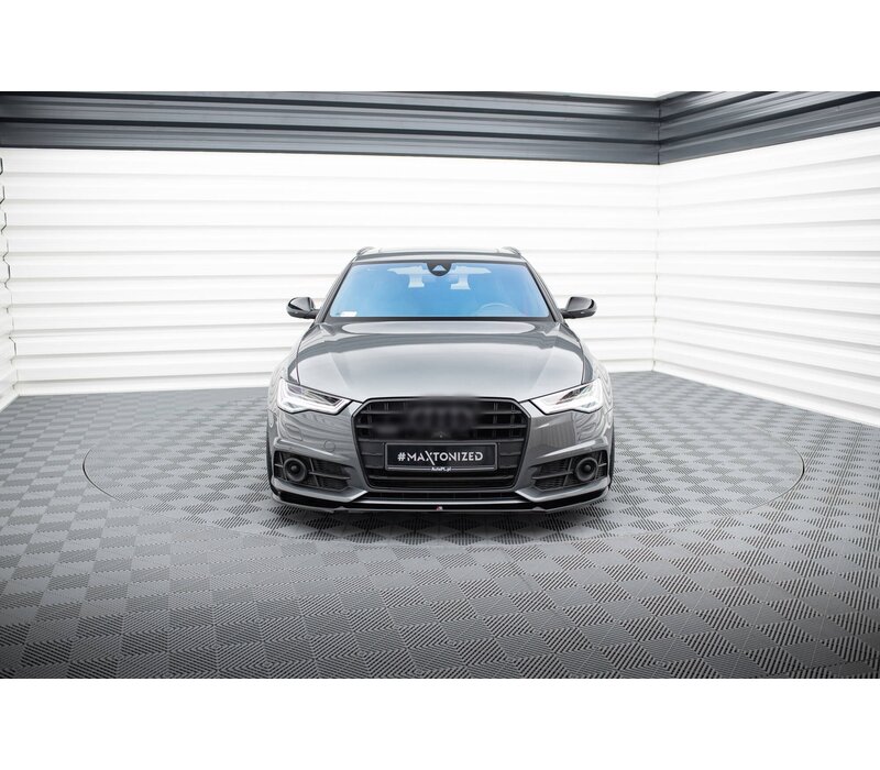 Front splitter V.1 for Audi A6 C7.5 Facelift S line / S6