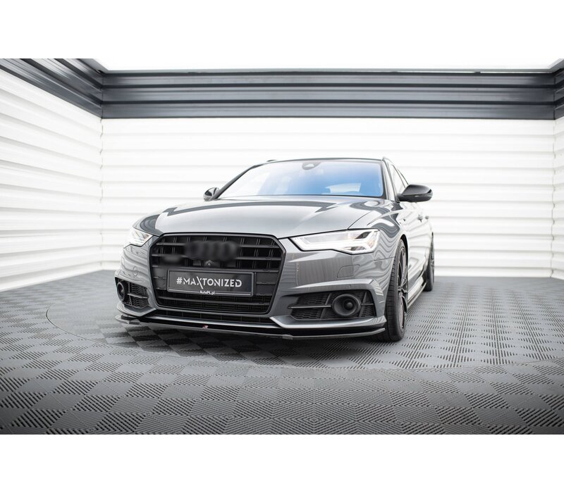 Front splitter V.1 for Audi A6 C7.5 Facelift S line / S6