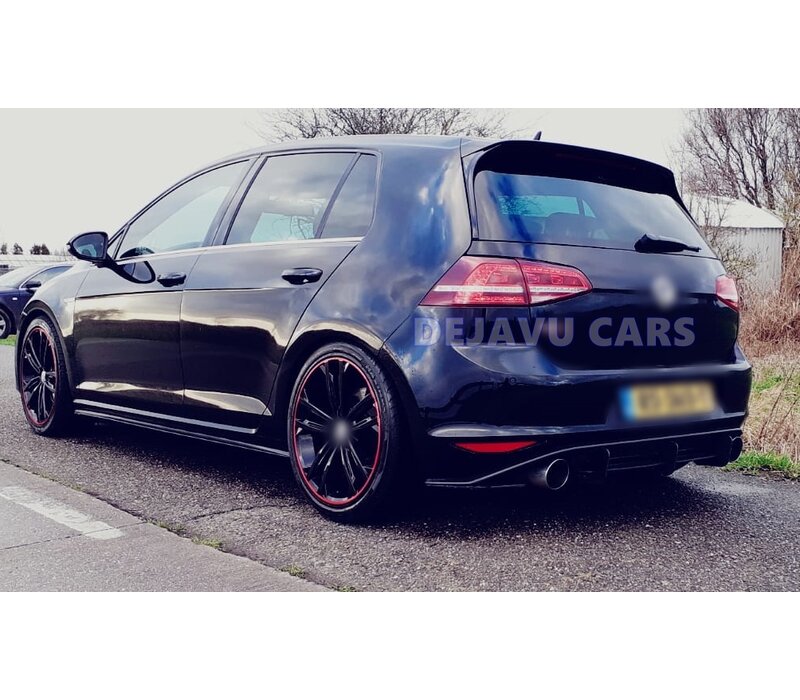 Aggressive Diffuser for Volkswagen Golf 7 GTI
