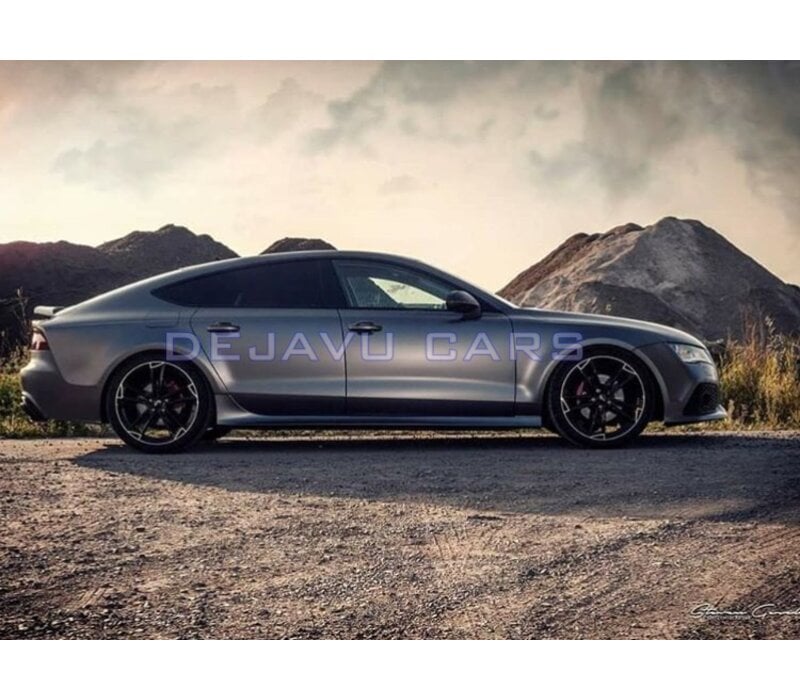 RS7 Look Side skirts voor Audi A7 4G, S line & S7 / RS7
