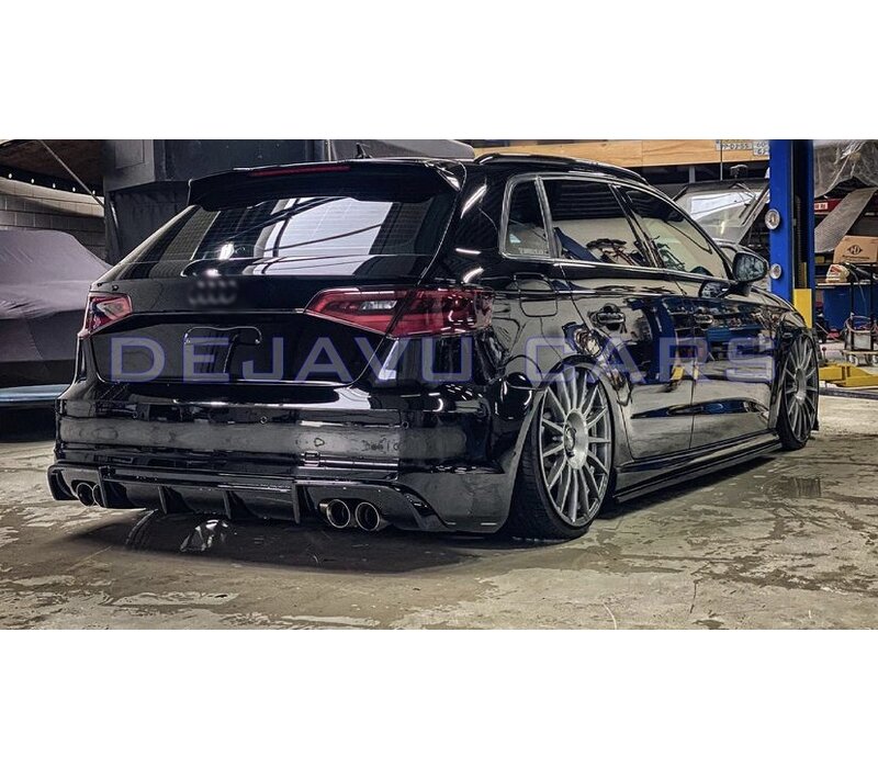 S3 Look Diffuser voor Audi A3 8V S line & S3