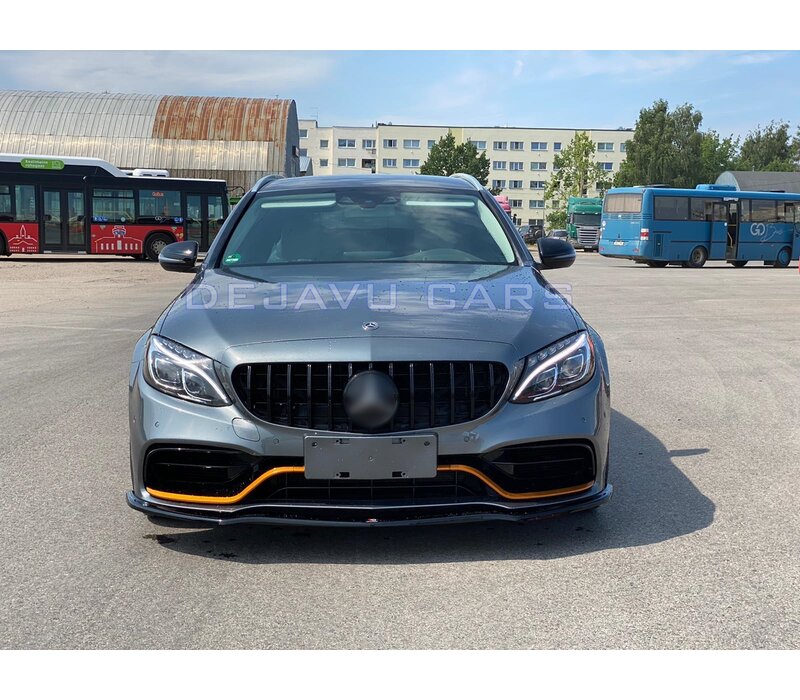 GT-R Panamericana AMG Look Kühlergrill für Mercedes Benz C-Klasse W205 S205 C205 A205