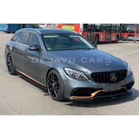 GT-R Panamericana AMG Look Front Grill for Mercedes Benz C-Class W205 S205 C205 A205